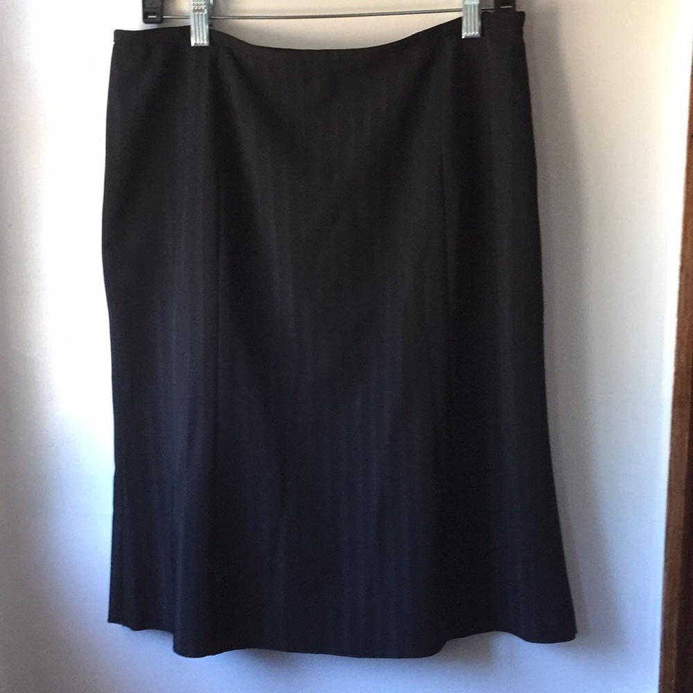 Armani Collezioni black skirt